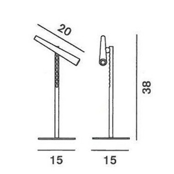 Lámpara Magneto sobremesa - Foscarini
