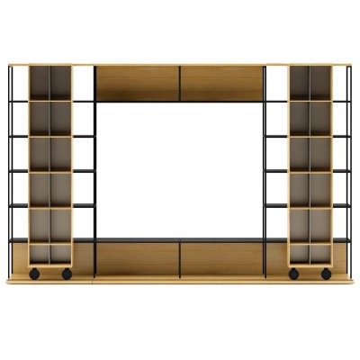 Mueble de TV Literatura Open roble de Punt Mobles Mueble de TV Literatura Open roble de Punt Mobles