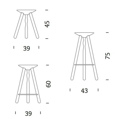 dimensiones Taburetes Mobles 114 Luco dimensiones Taburetes Mobles 114 Luco