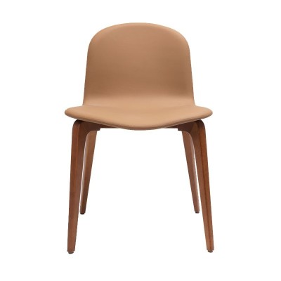 Silla tapizada Bob XL marrón de Ondarreta en Moises Showroom Silla tapizada Bob XL marrón de Ondarreta en Moises Showroom