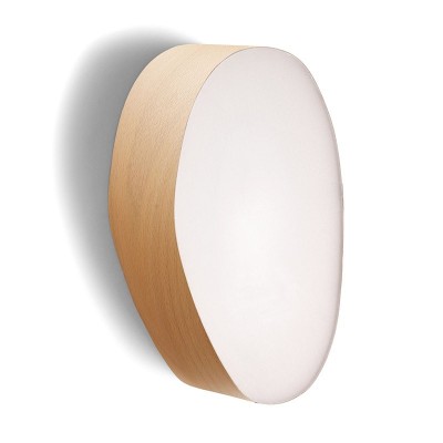 aplique pared Guijarro Lucifer pequeño natural beech aplique pared Guijarro Lucifer pequeño natural beech