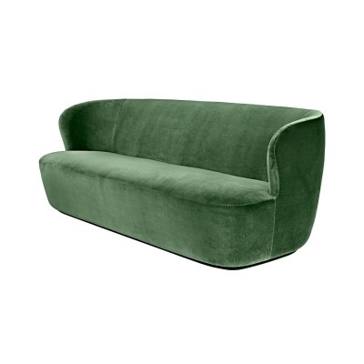 Sofá Stay with base verde de Gubi en Moises Showroom Sofá Stay with base verde de Gubi en Moises Showroom