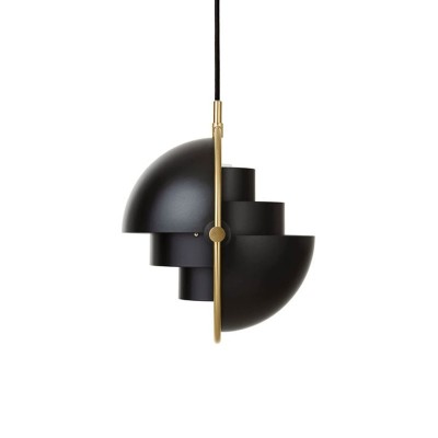 Lámpara Multi lite pendant Small brass color negro Lámpara Multi lite pendant Small brass color negro