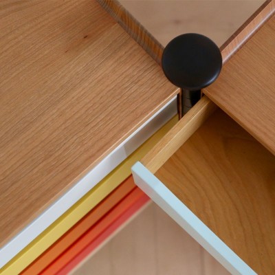 Detalle apertura glove cabinet Detalle apertura glove cabinet