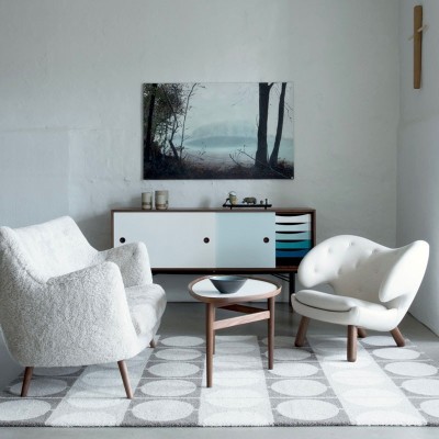 Mesa de centro Eye Table de Finn Juhl en Moises Showroom Mesa de centro Eye Table de Finn Juhl en Moises Showroom