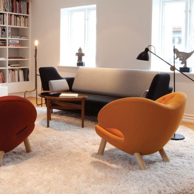 Mesa de centro Eye Table de Finn Juhl en Moises Showroom Mesa de centro Eye Table de Finn Juhl en Moises Showroom