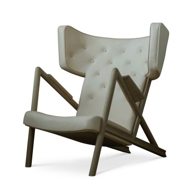 Sillón Grasshopper roble de Finn Juhl en Moises Showroom Sillón Grasshopper roble de Finn Juhl en Moises Showroom