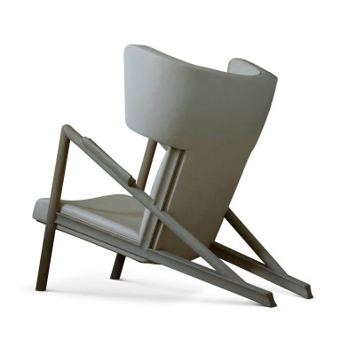Trasera sillón Grasshopper roble de Finn Juhl en Moises Showroom Trasera sillón Grasshopper roble de Finn Juhl en Moises Showroom