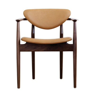 Silla 109 en piel de Finn Juhl Silla 109 en piel de Finn Juhl
