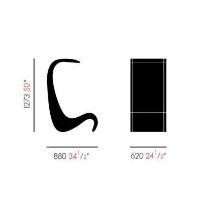 Fauteuil à dossier haut Amoebe - Vitra Fauteuil à dossier haut Amoebe - Vitra