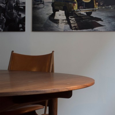 Mesa Silver Table de House of Finn Juhl Mesa Silver Table de House of Finn Juhl