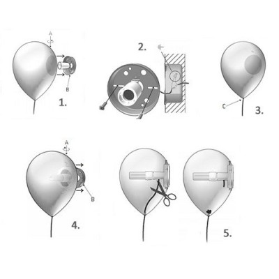 aplique de pared Balloon diseño Estiluz aplique de pared Balloon diseño Estiluz