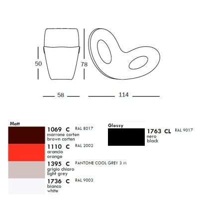 dimensiones y colores Mecedora Voido Magis dimensiones y colores Mecedora Voido Magis