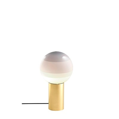 lámpara Dipping light Marset XS blanca base latón lámpara Dipping light Marset XS blanca base latón