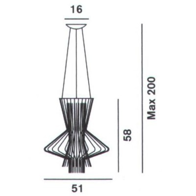 Lámpara Allegretto - Foscarini Lámpara Allegretto - Foscarini
