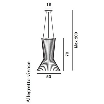 Lampe Allegretto - Foscarini Lampe Allegretto - Foscarini