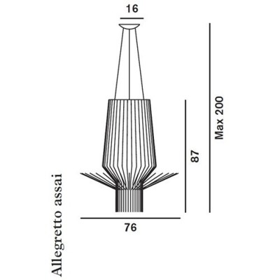 Lampe Allegretto - Foscarini Lampe Allegretto - Foscarini