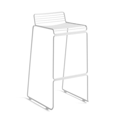 Taburete Hee Bar stool blanco de HAY en Moises Showroom Taburete Hee Bar stool blanco de HAY en Moises Showroom
