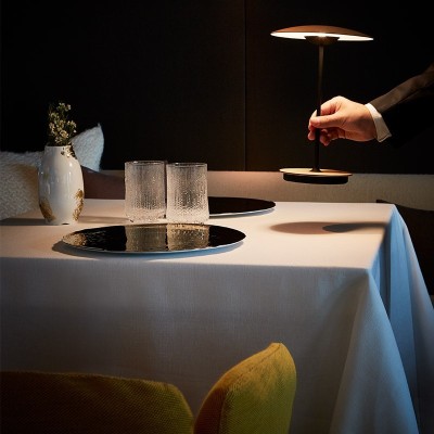restaurante lámpara sobremesa Marset Ginger 20M