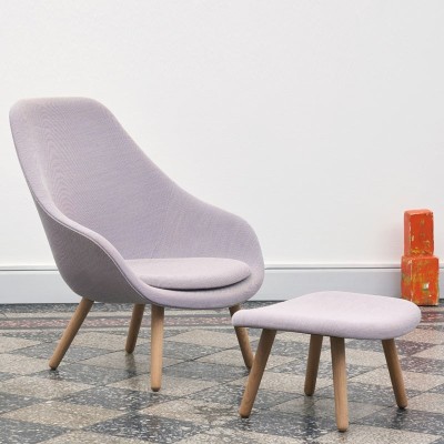 Reposapiés About a Lounge 03 de HAY en Moises Showroom Reposapiés About a Lounge 03 de HAY en Moises Showroom