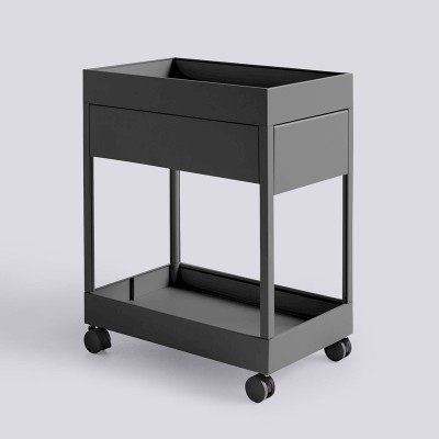 Cajonera New Order Trolley de HAY color charcoal en Moises Showroom Cajonera New Order Trolley de HAY color charcoal en Moises Showroom