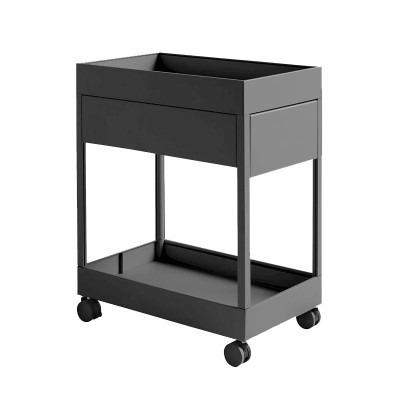 Cajonera New Order Trolley de HAY color charcoal en Moises Showroom Cajonera New Order Trolley de HAY color charcoal en Moises Showroom