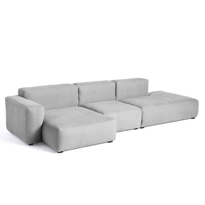 Sofá Mags Soft de HAY en versión izquierdo de 3 plazas y respaldo bajo Sofá Mags Soft de HAY en versión izquierdo de 3 plazas y respaldo bajo