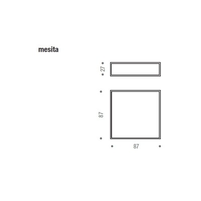 Mesa auxiliar ARPA de MDF Italia
