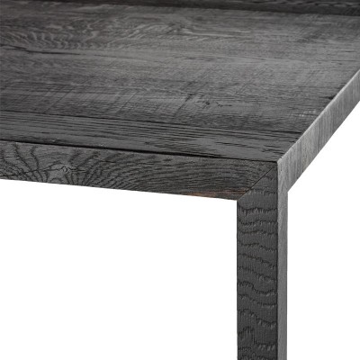 Mesa Tense Material Wood carbón de MDF Italia en Moises Showroom Mesa Tense Material Wood carbón de MDF Italia en Moises Showroom