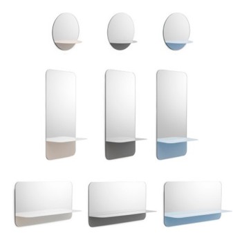 Espejo Horizon Mirror Round de Normann Copenhagen