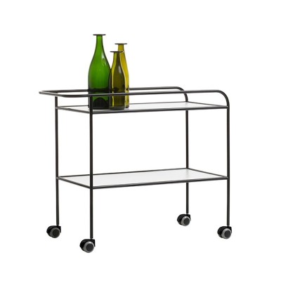 carrito de bebidas Steel pipe Cappellini carrito de bebidas Steel pipe Cappellini