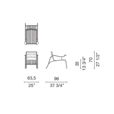 dimensiones Silla Thinking man Capellini dimensiones Silla Thinking man Capellini