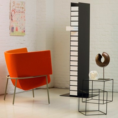 ambiente Mesa auxiliar Think black Cappellini ambiente Mesa auxiliar Think black Cappellini