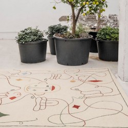 detalle macetas exterior Alfombra Silhouette Nanimarquina detalle macetas exterior Alfombra Silhouette Nanimarquina