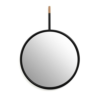 Espejo Hang Mirror negro de Omellete-Ed en Moises Showroom Espejo Hang Mirror negro de Omellete-Ed en Moises Showroom