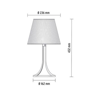 Miss K design do candeeiro de mesa Flos Miss K design do candeeiro de mesa Flos