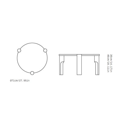 Domus coffee tables by Omelette-Ed Domus coffee tables by Omelette-Ed