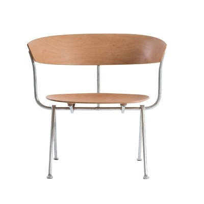 Butaca Officina natural patas galvanizado Magis Butaca Officina natural patas galvanizado Magis