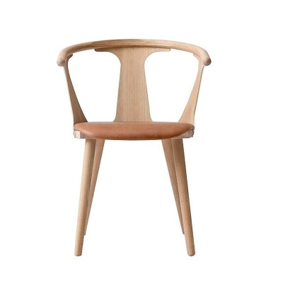 Silla SK2 In between tapizada piel Cognac &Tradition Silla SK2 In between tapizada piel Cognac &Tradition