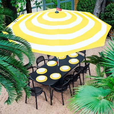 exterior mesa Toní Tablo y sillas color negro Fatboy exterior mesa Toní Tablo y sillas color negro Fatboy