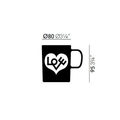 Caneca de Café New sun Vitra Caneca de Café New sun Vitra