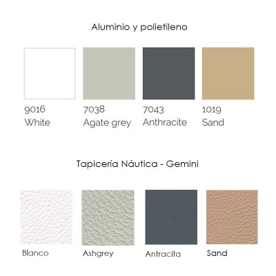 Fauteuil plat sans accoudoirs Gandia Blasco Fauteuil plat sans accoudoirs Gandia Blasco