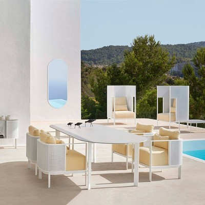 Mesa de jantar alta Solanas design Gandia Blasco Mesa de jantar alta Solanas design Gandia Blasco