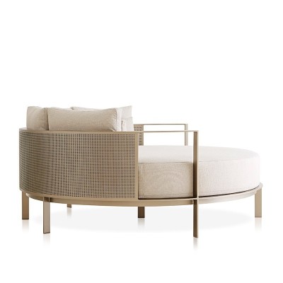 Solanas round chill bed design Gandia Blasco Solanas round chill bed design Gandia Blasco
