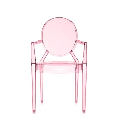 silla Lou Lou Ghost Kartell rosa silla Lou Lou Ghost Kartell rosa