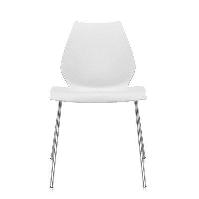 Silla Maui Kartell blanco cinc Silla Maui Kartell blanco cinc