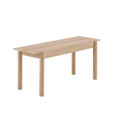 Banco Linear Wood 110x34 cm de Muuto en Moises Showroom Banco Linear Wood 110x34 cm de Muuto en Moises Showroom