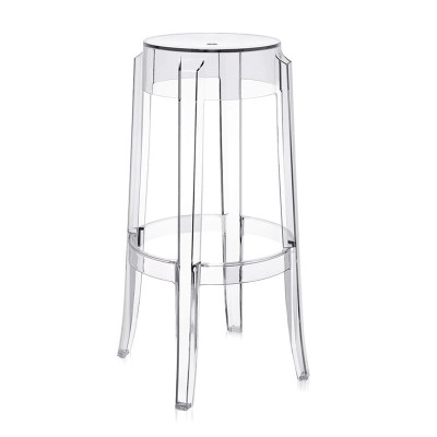taburete alto Charles Ghost Kartell cristal taburete alto Charles Ghost Kartell cristal