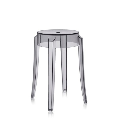 taburete bajo Charles Ghost Kartell ahumado taburete bajo Charles Ghost Kartell ahumado