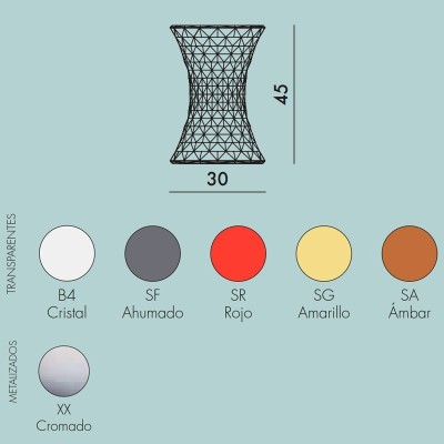 dimensiones y colores taburete Stone Kartell dimensiones y colores taburete Stone Kartell